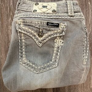 Miss Me Women's Gray Skinny Jeans